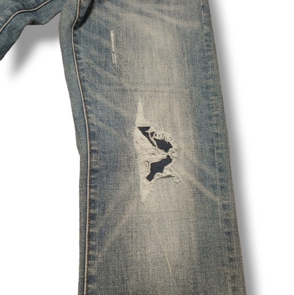 American Eagle Distressed Jeans, Size 29x32, but measures 29x30 - Picture 4 of 12